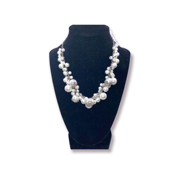 MULTI pearlescent chain necklace 18” - Picture 5 of 7